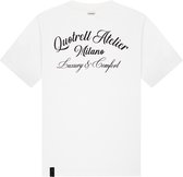 Quotrell - T-SHIRT ATELIER MILANO - BLANC/ BLACK - XL