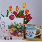 Maman _ Noël-Noël-Sinterklaas-Saint-Valentin-Famille-Voisins-Baby-sitter-chocolat-tulipes