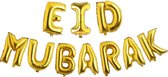 Ballon Eid Mubarak Ramadan - Or - Fête - Eid