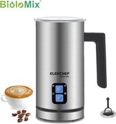 KOSMOS - Biolomix Melkopschuimer - Elektrisch - 150 ML Opschuimen - 300 ML Warme Melk - Tot 65°C - 750 Watt - Non-Stick Coating