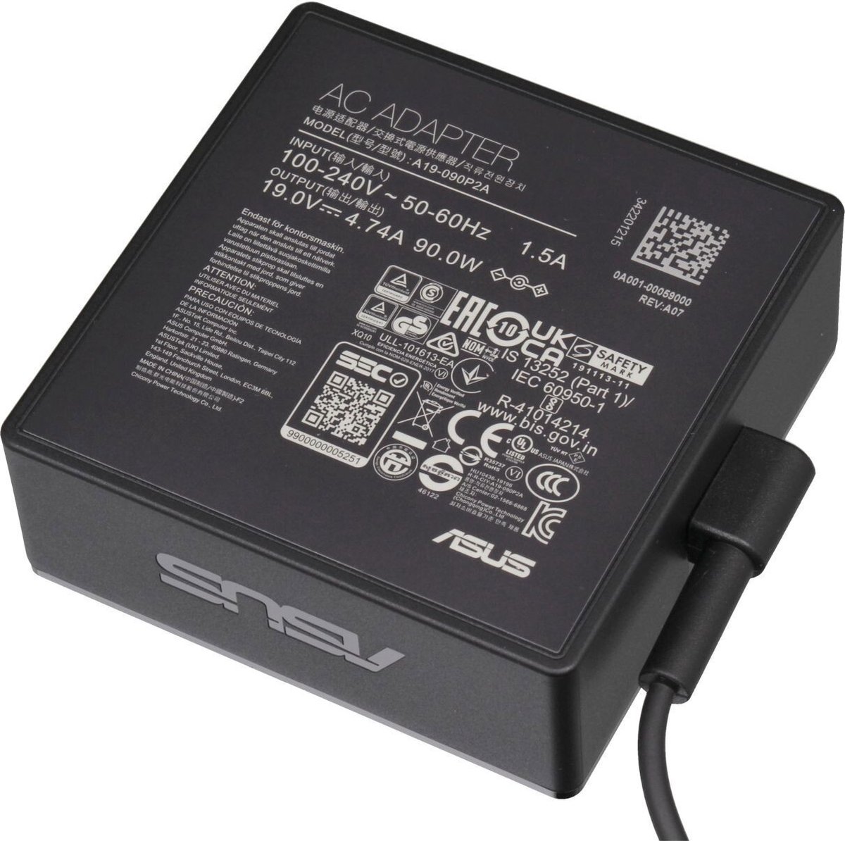 Asus UX90W-01 Square oplader 90W