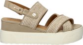 Mustang Sandalen Plat Sandalen Plat - beige - Maat 36