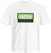 JACK&JONES PLUS JCOLOGAN SUMMER PRINT TEE CREW NECK PLS Heren T-shirt - Maat EU3XL US1XL