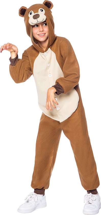 FUNIDELIA Costume costume ours - Combinaison ours pour enfant - Taille: 122 - 134 cm