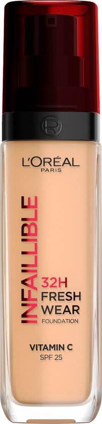 L’Oréal Paris - Infaillible 32HR Fresh Wear Foundation - 200 Langhoudende Foundation met SPF 25 - 30 ml