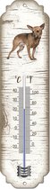 Thermometer: Dwergpinscher | Hondenras | Temperatuur binnen en buiten | -25 tot +45C