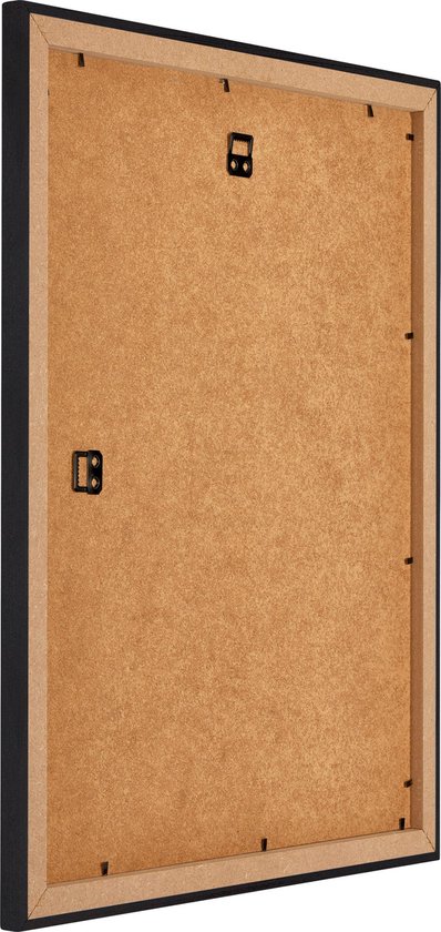 Cadre Photo Mura Your Decoration - 50x65cm - Grain de Bois Zwart