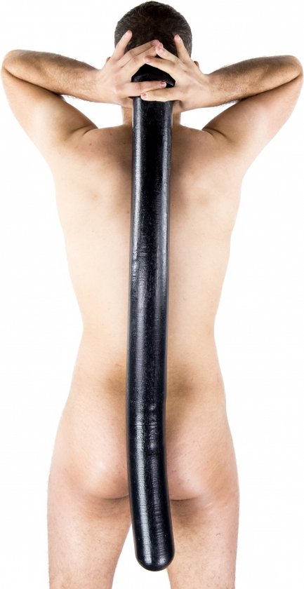 Anaal Dildo Blackmamba Spitting - Lange XXL dildo - 90 cm