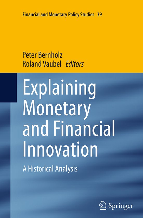 Explaining Monetary and Financial Innovation - cover