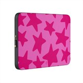 BURGA Laptophoes - Leren Laptop Hoesjes - Laptopsleeve 16 inch - Let's Go Party