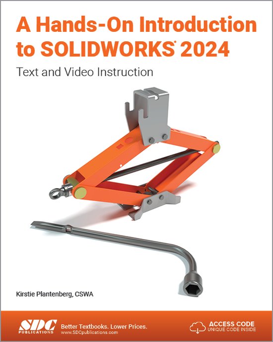 A Hands-On Introduction to SOLIDWORKS 2024 - cover