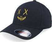 Hatstore- Neon Smile Yellow/Black Flexfit - Iconic Cap