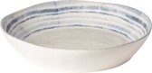 Costa Nova - Nantucket - serveerschaal wit - fine stoneware - 34 cm rond