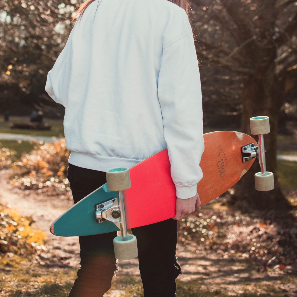 Osprey Wood Grad 40" Pintail Longboard - ABEC 9 — afbeelding 12