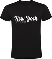 New York Coördinaten Heren T-shirt | USA | Amerika | Vakantie | Shirt
