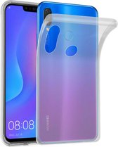 Cadorabo Hoesje voor Huawei P SMART PLUS 2019 in VOLLEDIG TRANSPARANT - Beschermhoes gemaakt van flexibel TPU Silicone Case Cover