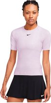 Nike Court Dri Fit Advantage T-shirt Met Korte Mouwen Vrouwen Roze - Maat XS
