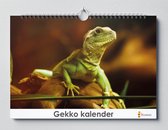 Gekko kalender - verjaardagskalender - 35x24cm - Huurdies
