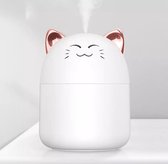 Luchtbevochtiger - Aroma Diffuser - Kleurrijk Sfeerlicht - Kat Desktop Luchtbevochtiger - Humidifier
