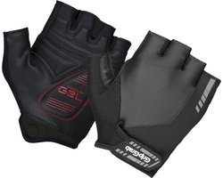 GripGrab - ProGel Padded Korte Vinger Zomer Fietshandschoenen Wielrenhandschoenen met Padding - Zwart - Unisex - Maat L