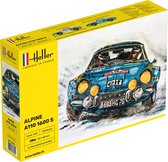 1:24 Heller 80745 Alpina A110 (1600) Car Plastic Modelbouwpakket