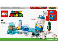 foto van LEGO Super Mario Uitbreidingsset: IJs-Mario pak en ijswereld - 71415