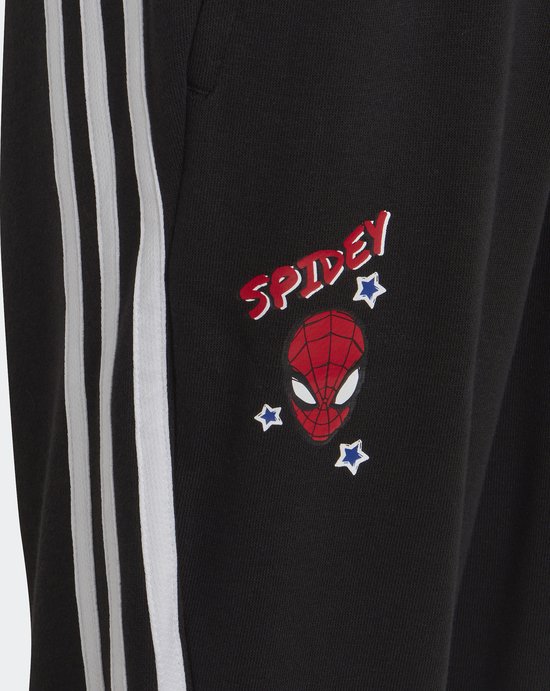 adidas Sportswear adidas x Marvel Spider-Man Broek - Kinderen - Zwart- 122