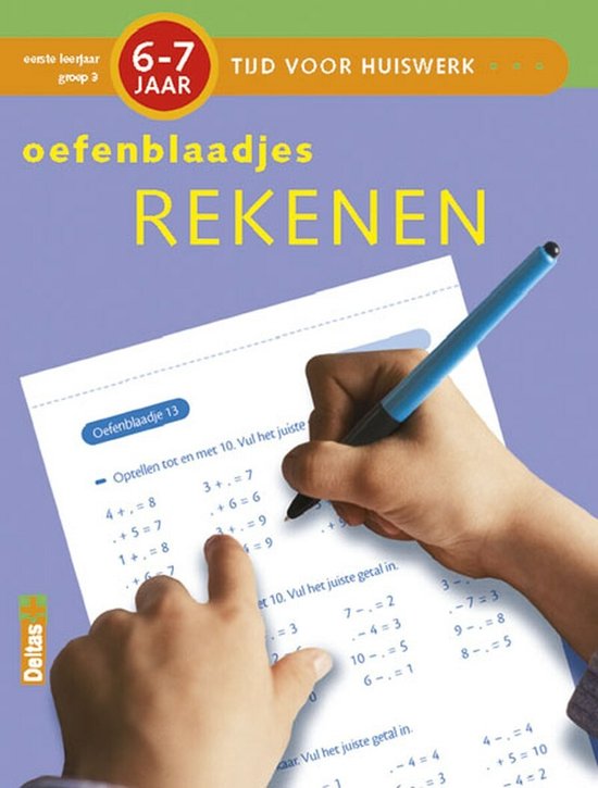 Tijd voor Huiswerk Oefenblaadjes Rekenen (6-7j.)