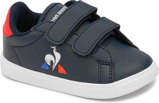 LE COQ Courtset Sneakers Dress Blue - Kinderen - EU 23 | bol.com
