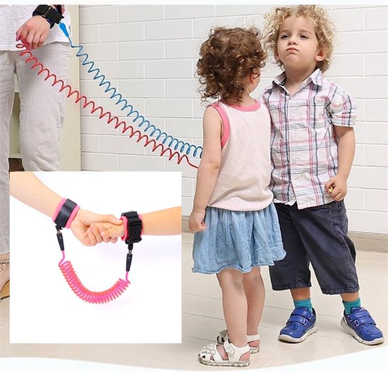 Bracelet de sécurité enfants - Chœur de marche anti-emballement - Laisse de  marche