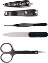 3BMT Manicure set Mannen - Nagelknippers - Nagelvijl en Pincet
