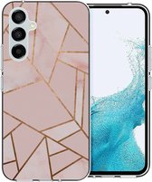 iMoshion Hoesje Geschikt voor Samsung Galaxy A54 (5G) Hoesje Siliconen - iMoshion Design hoesje - Roze / Pink Graphic