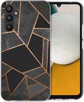 iMoshion Hoesje Siliconen Geschikt voor Samsung Galaxy A34 (5G) - iMoshion Design hoesje - Zwart / Black Graphic