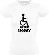 T-shirt Femme After leg day | fatigue musculaire | Gym | Centre Fitness | aptitude | faire de l'exercice