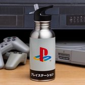 PlayStation - PlayStation Heritage Metalen Waterfles met Rietje 500ml