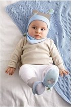 Haba kinderkleding babyset Knuffelvrienden blauw 7165