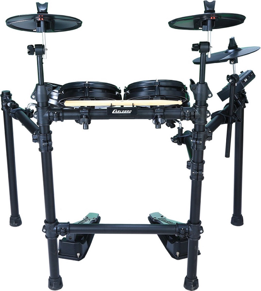 Draagbare elektrische tafelblad-drumsetmachine, elektronisch drumstel, draadloze elektrische drums, met digitaal paneel LED-display, voor percussie-instrument voor volwassenen