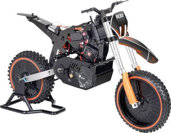 Reely Dirtbike Brushless 1:4 RC motorfiets Elektro RTR 2,4 GHz