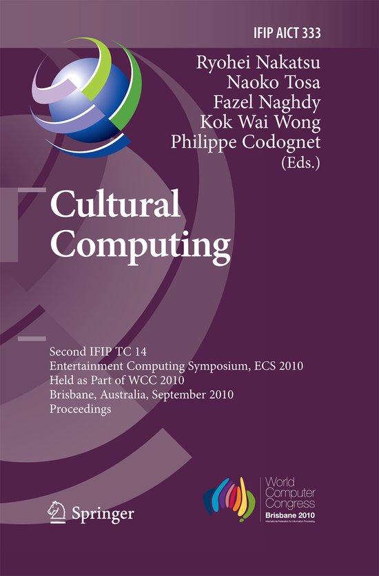 Cultural Computing - cover