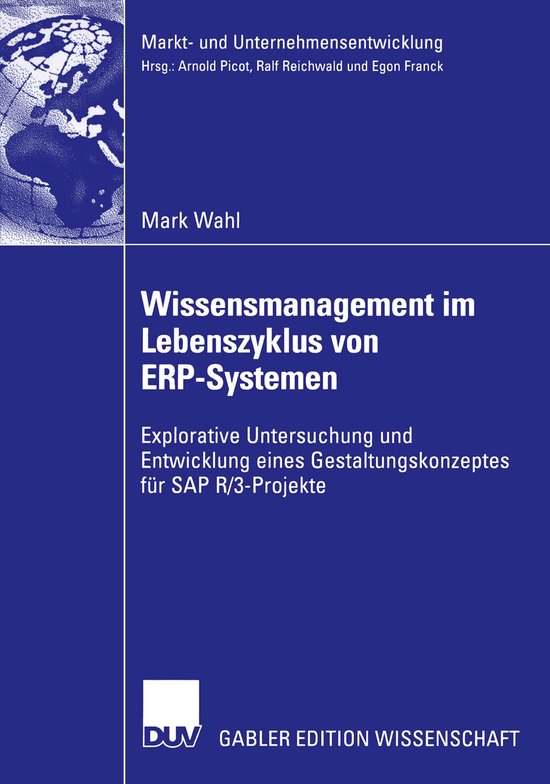 Wissensmanagement im Lebenszyklus von ERP-Systemen - cover