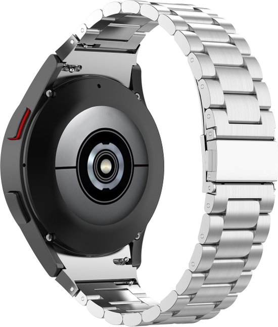 Bracelet en acier - convient pour Samsung Galaxy Watch 4/Watch 4 Classic/Watch 5/Watch 5 Pro - argent