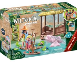 PLAYMOBIL Wiltopia - Peddeltocht met de rivierdolfijnen - 71143