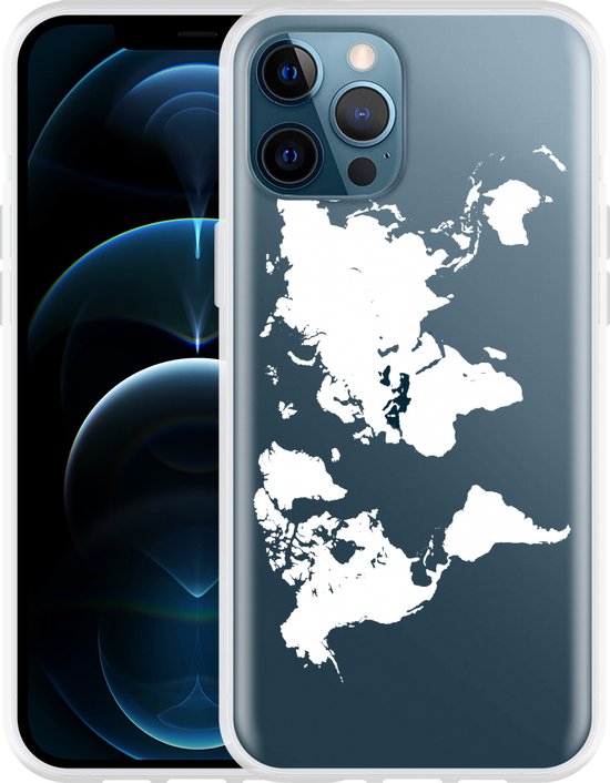 Étui Apple iPhone 12 Pro Max Carte du monde | bol.com