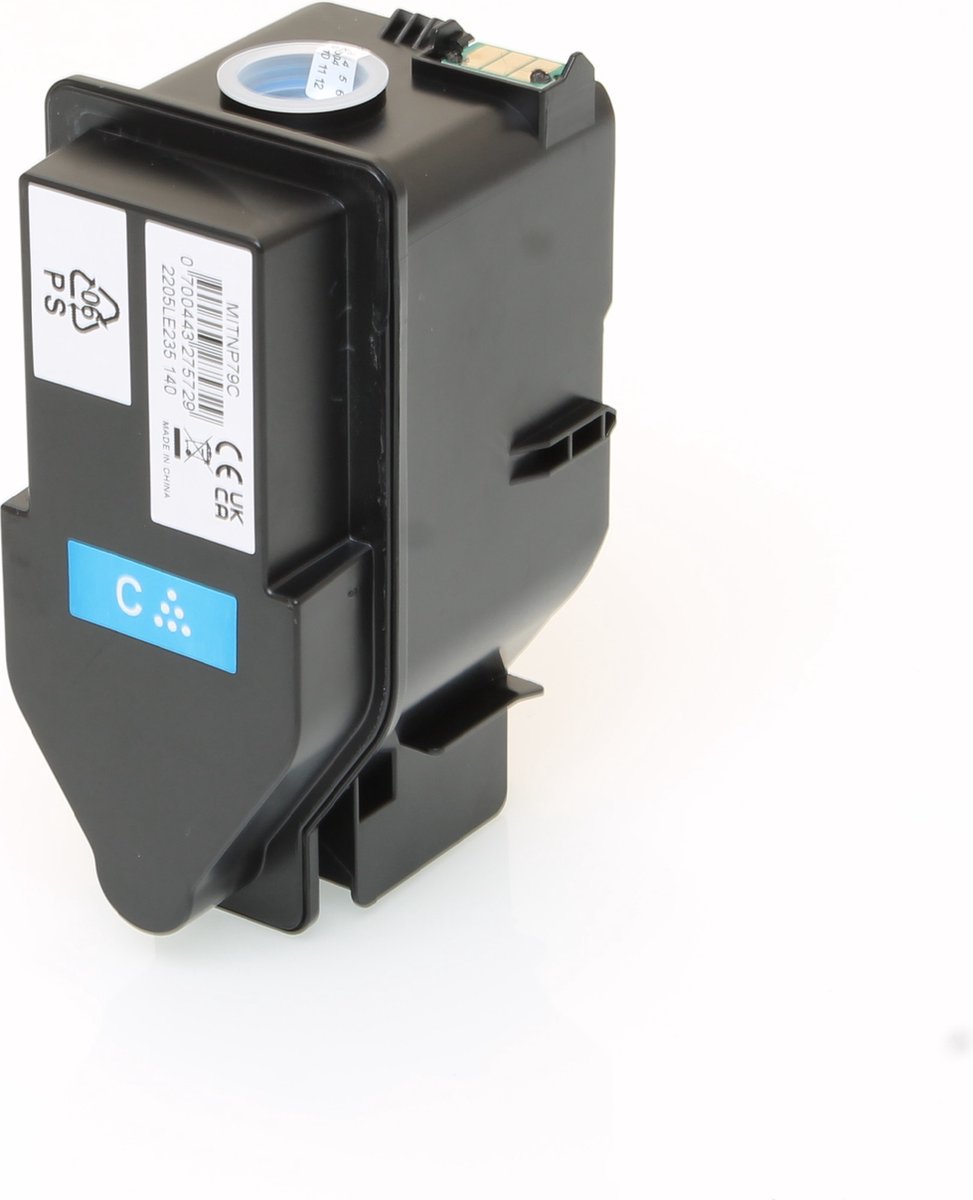 Image of ABC huismerk toner geschikt voor Konica Minolta TNP-81C cyan voor Konica Minolta Bizhub C3300i C4000i AAJW451
