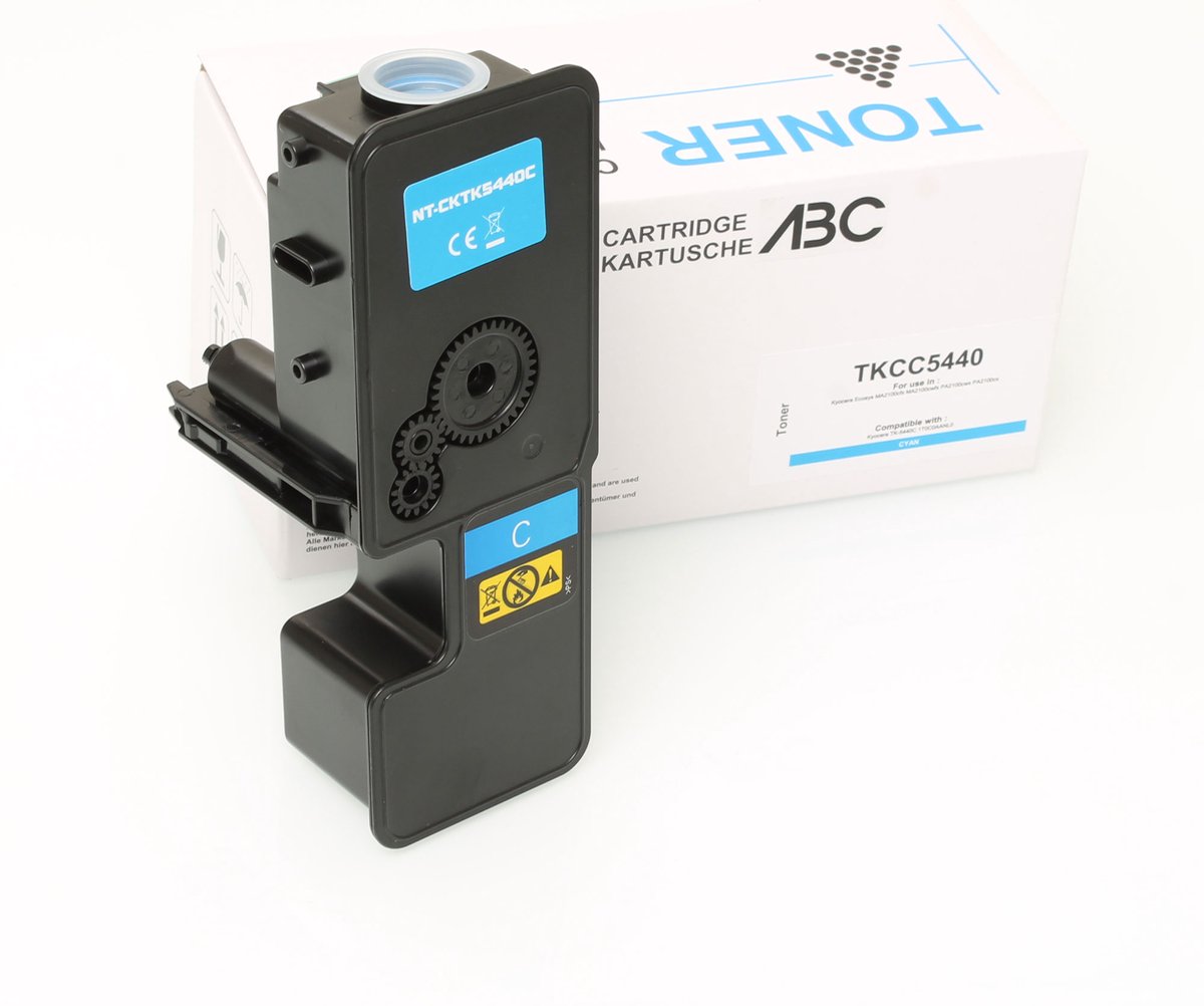 Image of ABC huismerk toner geschikt voor Kyocera TK-5440C cyan Ecosys MA2100cfx MA2100cwfx PA2100cwx PA2100cx