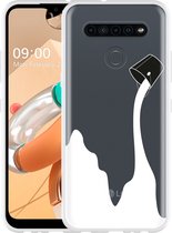 LG K41S Hoesje Paint Bucket - Designed by Cazy