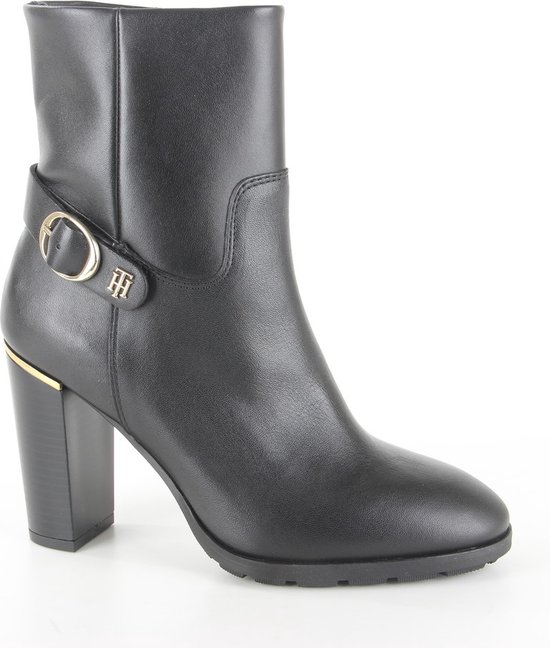 Tommy Hilfiger Belt High Heel Boot Enkellaarsjes Enkelboots met