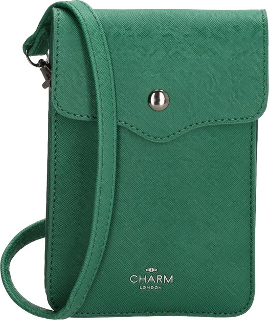 Foto: Charm london piccadilly telefoontasje papegaai groen