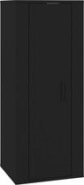 vidaXL - Tv-wandmeubel - 40x34,5x100 - cm - zwart