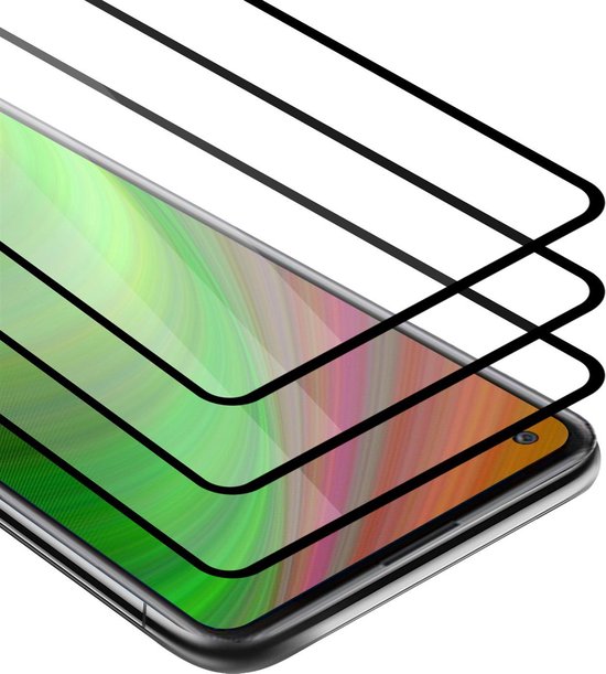 Cadorabo Pellicola Protettiva copertura completa compatibile con Honor 8 LITE in TRASPARENTE con BIANCO - Vetro di protezione del display (Tempered) con durezza 9H con compatibilità 3D touch